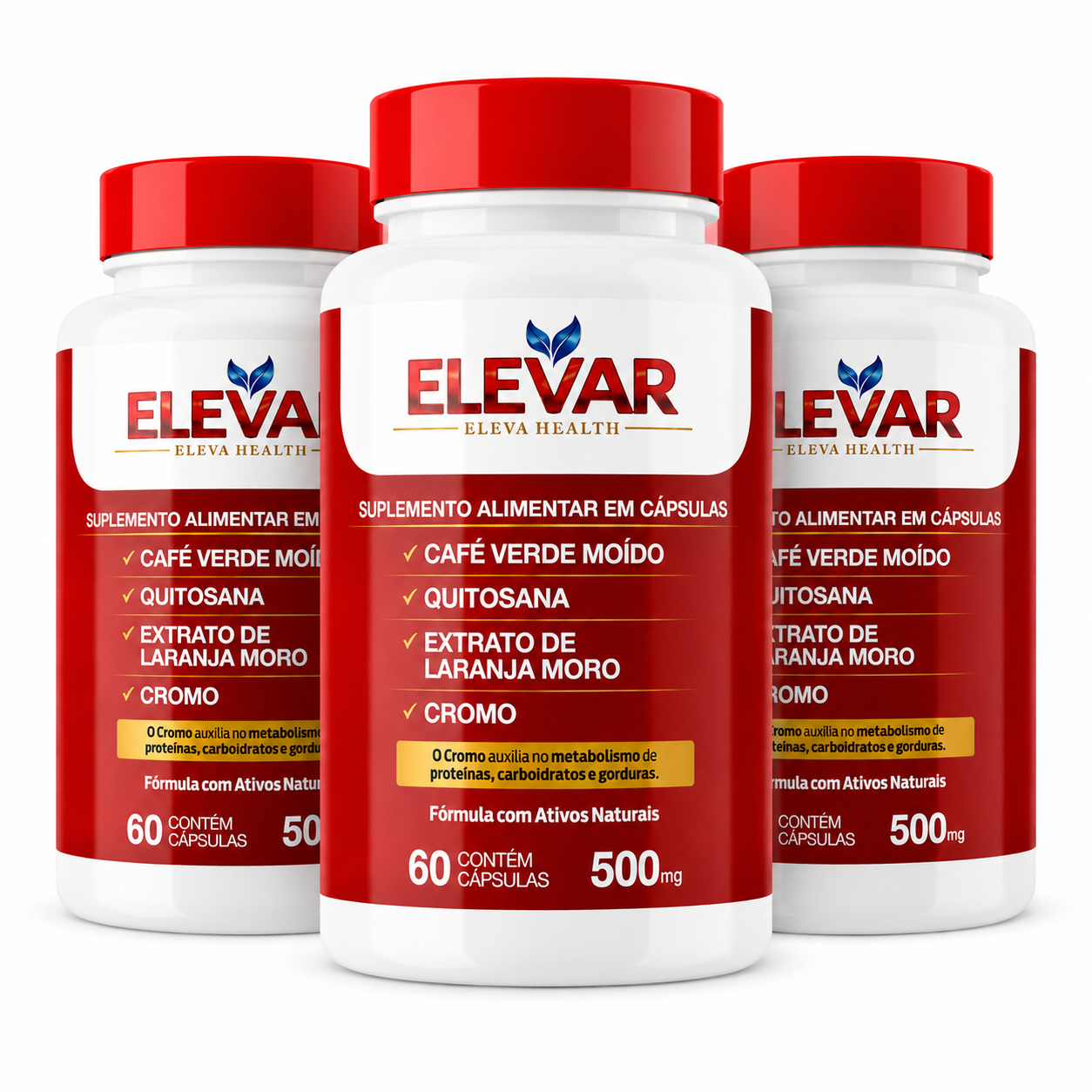 ELEVAR 3 potes — 90 dias